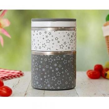 Kiokids Termo Papillero Acero Inoxidable Gris