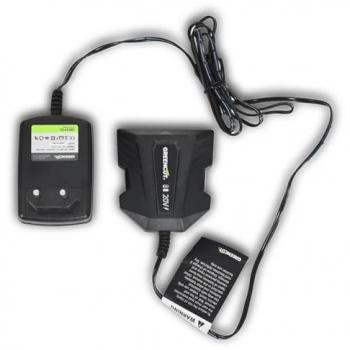 Cargador de baterías de litio Greencut CBD2015L 20V/40V compatible con herramientas jardinería y carga rápida