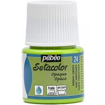 Pintura Textil Setacolor Opaca 45ml Verde Primavera