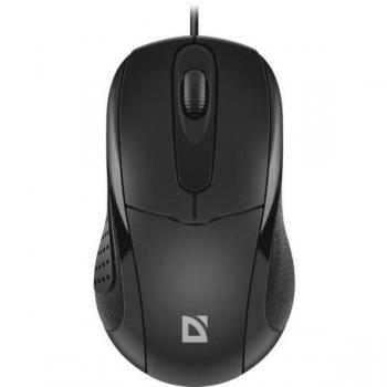 Ratón Defender Standard MB-580 Negro Óptico 1000DPI 3P