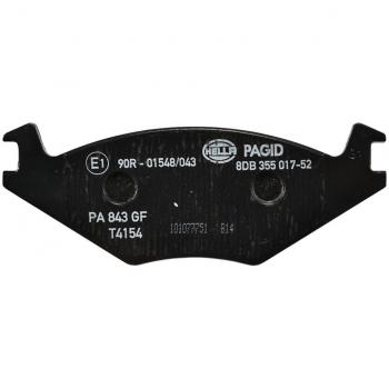 HELLA 8DB 355 017-521 Brake Pad Set, disc brake - T4154