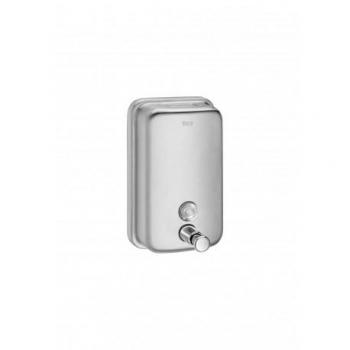 Dispensador de jabón líquido con pulsador PUBLIC - ROCA, Capacidad: 800 ml, Acabado: Satinado