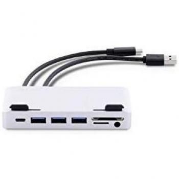 LMP USB-C Attach Hub 7 Port for iMac, silver