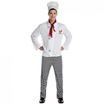 Traje de Chef Profesional para Adultos Talla S