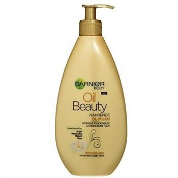 Leche Nutritiva con Aceites Garnier Body Oil Beauty, 400 ml