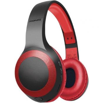 Auriculares Inalámbricos Bluetooth 5.1 Rojos de Promate Laboca