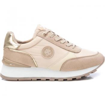 Zapatillas de mujer XTI 142377 beige en sintético