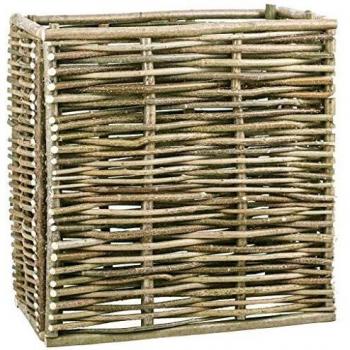 vidaXL Arriate Elevado Avellano 80x40x80 cm Macetero Tiesto Jardín Plantas