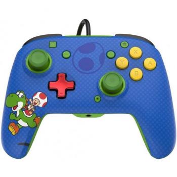 PDP Gaming Rematch Wired Controller - Toad & Yoshi Edition for Nintendo Switch