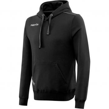 Macron Grunge Hoodie - Black 2XL