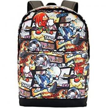 KARACTERMANIA Sega, Sonic Vintage, Mochila HS FAN, Multicolor