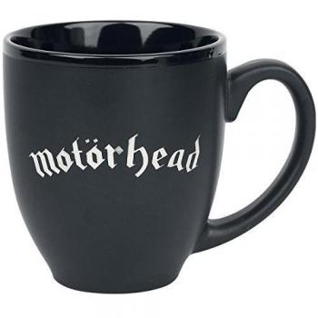 MotÃ¶rhead Logo Taza negro mate