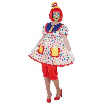 Disfraz Adulto Payasa Tina Talla M/L (Creaciones Llopis - 9330)