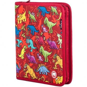 Carpeta de tela con cremallera Dinos Wind