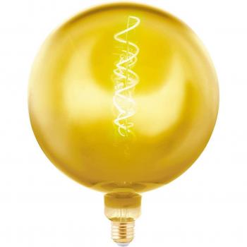 Bombilla LED Globo G200 E27 4W 1900K Filamento Oro Regulable