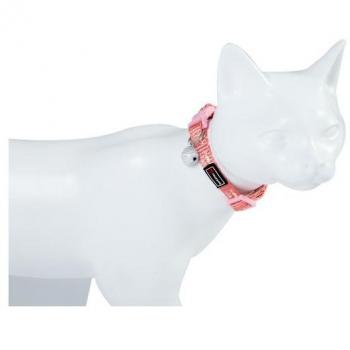 Collar Reflectante Rosa para Gatos