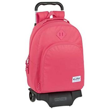 Mochila Escolar con Ruedas BlackFit8 M313G Rosa (32 x 42 x 15 cm)