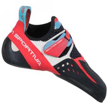 Pies de gato de escalada de mujer La Sportiva Solution Comp Hibiscus-Malibu Blue 35.5