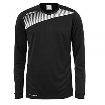 uhlsport - Liga 2.0 L/S Junior, Color Blanco,Negro, Talla 8-10 Years