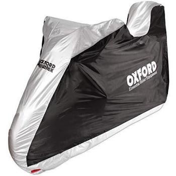 Funda protectora para moto de Oxford Aquatex, color azul, XL
