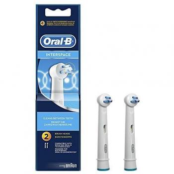Oral-B - Pack de 2 cabezales para cepillos de dientes recargables - Interdental IP17