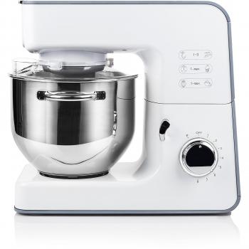 Tristar MX-4184 Robot de Cocina, 1000 W, Acero Inoxidable, 8 Velocidades, Blanco