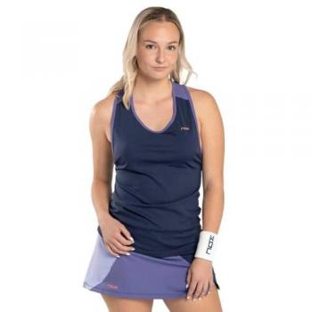 Nox Camiseta Sin Mangas Pro Azul Marino para Mujer