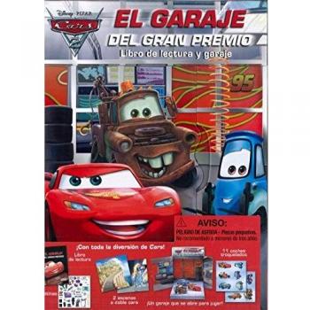 Cars. El garaje del gran premio: Libro de lectura y garaje