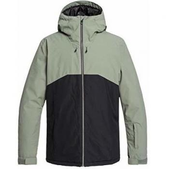 Quiksilver Sierra-Chaqueta para Nieve para Hombre, Agave Green, XL