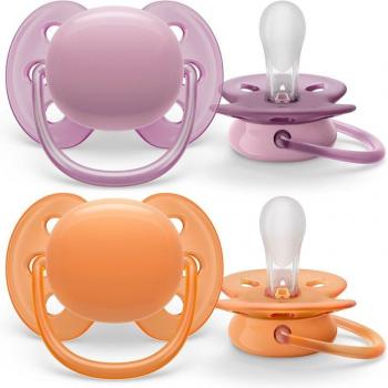 Chupete Philips Avent Ultra Soft 6-18 meses (2 uds.)