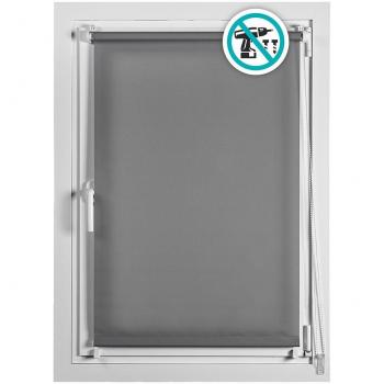 Estor enrollable clip&fix 75x180cm gris asfalto stor planet