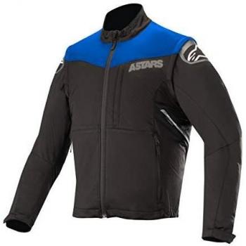 Alpinestars Session Race Softshell Jacket - Black/Blue - XL