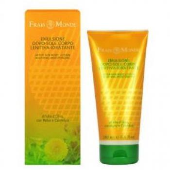 Loción Corporal After Sun Calmante e Hidratante de Malva y Caléndula 200 ml - Frais Monde