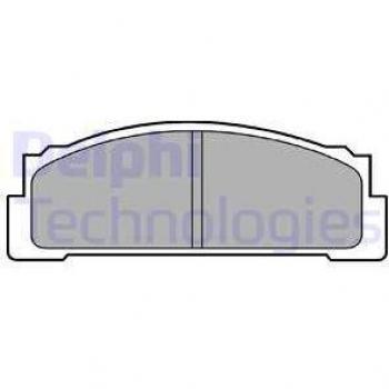 DELPHI brake pads LP30