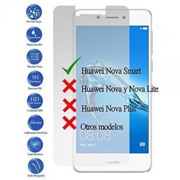 Todotumovil Protector de Pantalla Huawei Nova Smart 4G 5.0 de Cristal Templado Vidrio 9H para movil