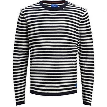 Jack & Jones Jornelson Crew Neck Suéter, Sky Captain/Fit: Knit Fit, XXL para Hombre