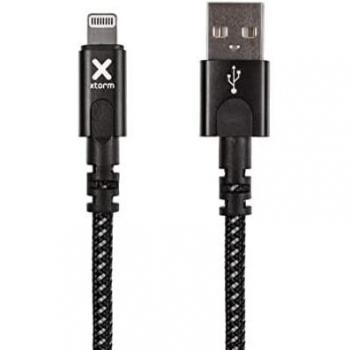 Xtorm Cable de Conector Lightning a USB 3 Metros Negro
