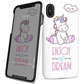 Carcasa Suave Envolvente i-Paint para iPhone XS/X - Dream, Multicolor