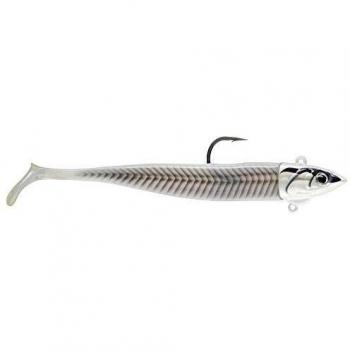 Storm 360GT Coastal Biscay Minnow: White Pearl Sandeel: 14 cm