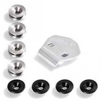 SW-MOTECH GPT.00.152.20101/B Adapter Kit for Steel-Rack, Negro, Talla única