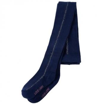 Pantis infantil azul marino 104 - medias para niños, leggings de algodón, pantis para el cole