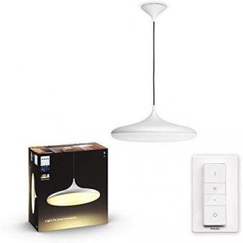 Lámpara Colgante Philips Hue Cher Blanca con Bluetooth y Control Remoto - 39W, 2200-6500K