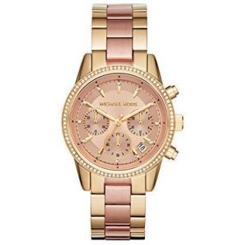 Michael Kors Reloj Analógico para Mujer de Cuarzo con Correa en Acero inoxidable MK6475