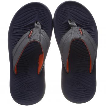 Quiksilver Oasis, Zapatos de Playa y Piscina para Niños, Gris Grey/Orange Xssn, 38 EU