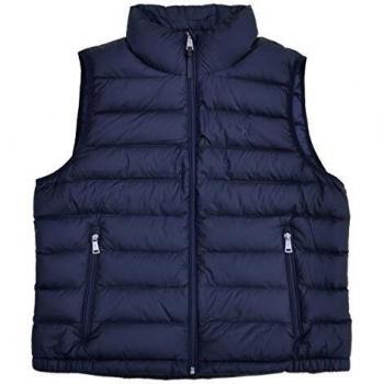 Ralph Lauren - Chaleco de plumas para mujer azul M