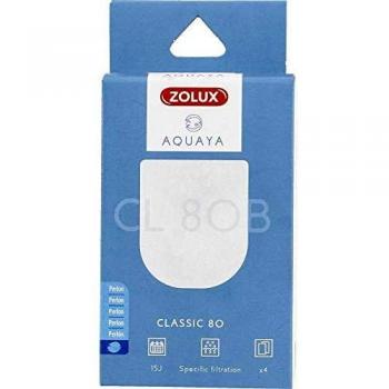 Filtro de perlón CL 80 B para bomba Classic 80 Zolux (x2) para acuario