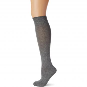 Burlington Lord Algodón Monocromo Fino 1 Par Calcetines, Negro