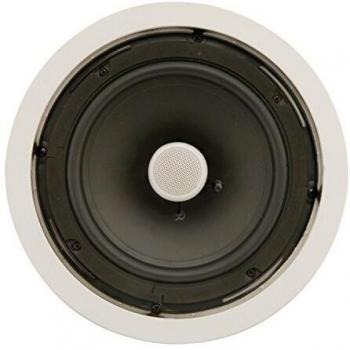 Altavoz de Techo Adastra C8D 60W de 8 Pulgadas con Tweeter Direccional - Impedancia Baja de 8 Ohm y Rango de Frecuencia de 45Hz a 20kHz