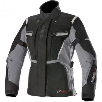 Alpinestars Chaqueta moto Stella Bogota V2 Drystar Jacket Black Dark Gray, Negro/Gris, S
