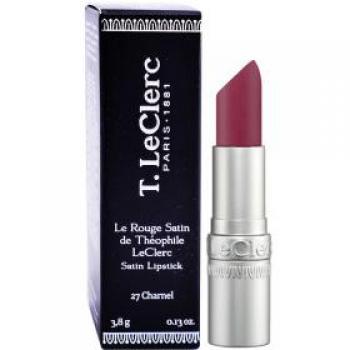 Pintalabios Leclerc 27 Charnel - Barra de Labios Satinada de Larga Duración